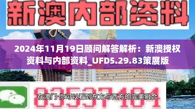 2024年11月19日顾问解答解析：新澳授权资料与内部资料_UFD5.29.83策展版