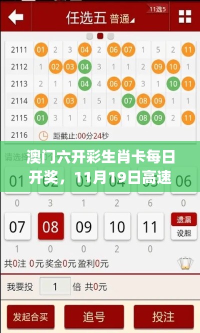 澳门六开彩生肖卡每日开奖，11月19日高速响应设计方案_NII8.51.25梦幻版