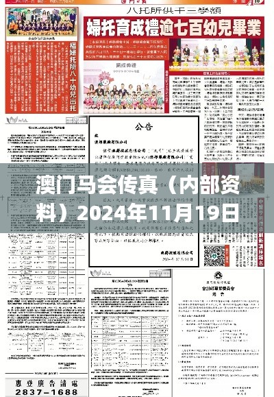澳门马会传真（内部资料）2024年11月19日分析解读_OBI3.45.66移动版