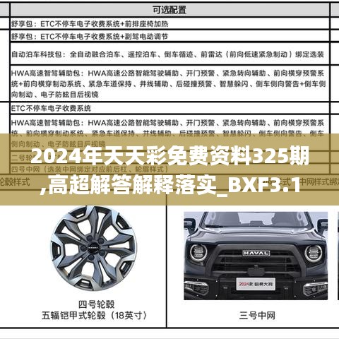 2024年天天彩免费资料325期,高超解答解释落实_BXF3.13.29紧凑版