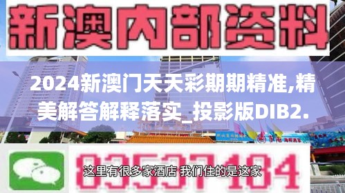 2024新澳门天天彩期期精准,精美解答解释落实_投影版DIB2.18