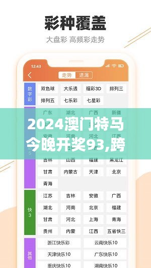 2024澳门特马今晚开奖93,跨部门合作解答落实_社区版ULZ3.20