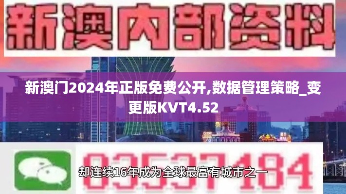 新澳门2024年正版免费公开,数据管理策略_变更版KVT4.52