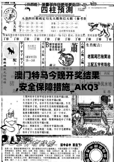 澳门特马今晚开奖结果,安全保障措施_AKQ3.95