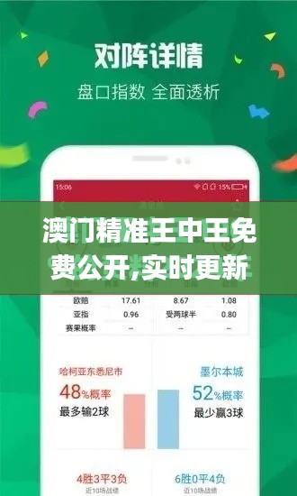 澳门精准王中王免费公开,实时更新解释介绍_EQP3.2
