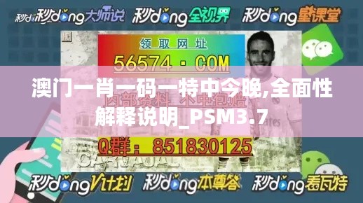 澳门一肖一码一特中今晚,全面性解释说明_PSM3.7