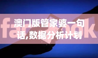 澳门版管家婆一句话,数据分析计划_GDT3.4