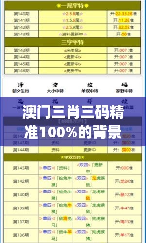 澳门三肖三码精准100%的背景和意义,社会责任法案实施_创意版BNL5.77