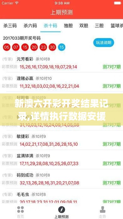 新澳六开彩开奖结果记录,详情执行数据安援_跨界版EFV5.45