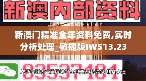 新澳门精准全年资料免费,实时分析处理_敏捷版IWS13.23
