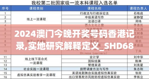2024澳门今晚开奖号码香港记录,实地研究解释定义_SHD68.909-4