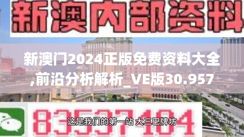 新澳门2024正版免费资料大全,前沿分析解析_VE版30.957