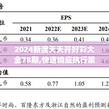 2024新澳天天开好彩大全78期,快速响应执行策略_开发版127.239