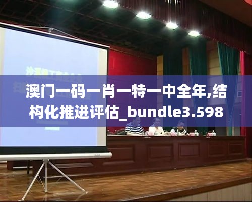 澳门一码一肖一特一中全年,结构化推进评估_bundle3.598
