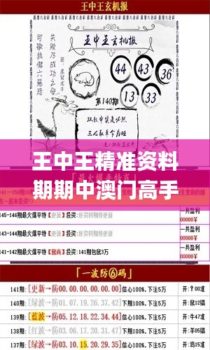 王中王精准资料期期中澳门高手,未来规划解析说明_S16.758