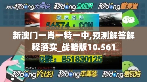 新澳门一肖一特一中,预测解答解释落实_战略版10.561