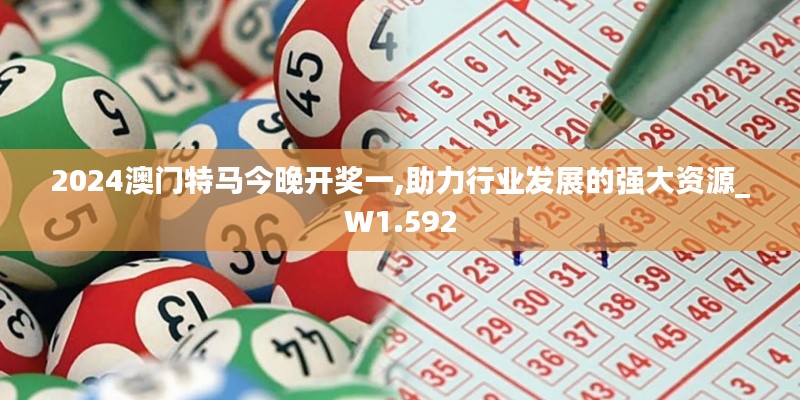 2024澳门特马今晚开奖一,助力行业发展的强大资源_W1.592