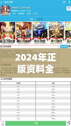 2024年正版资料全年免费：正版精品资源尽在掌握