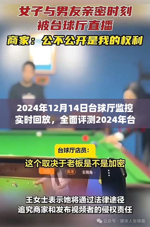 台球厅监控实时回放系统深度解析与评测——2024年台球监控新体验