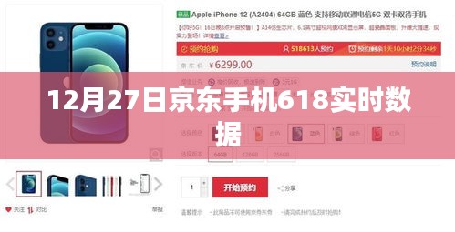 京东手机618实时数据发布，12月27日销售火爆