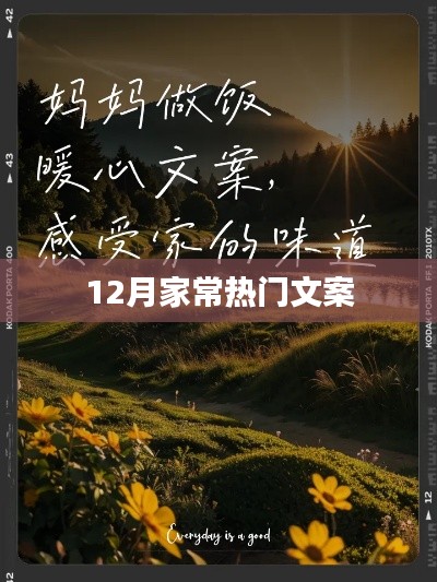 12月家常热门文案大赏