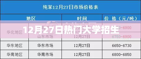 最新热门大学招生动态，解读报名趋势
