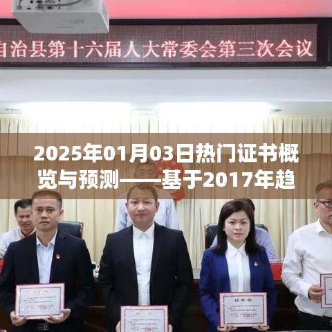 基于趋势分析的热门证书概览与预测，2025年展望