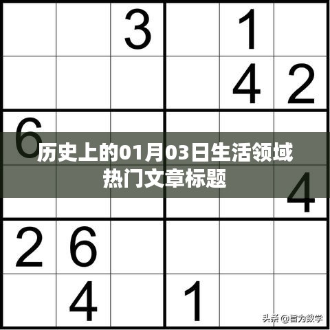 精选历史热门文章，一月三日生活热点聚焦