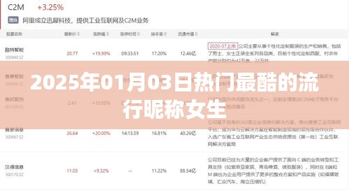 『2025年超酷女生昵称大全』
