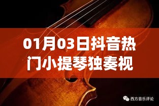 抖音热门小提琴独奏视频，音乐的魔法与魅力