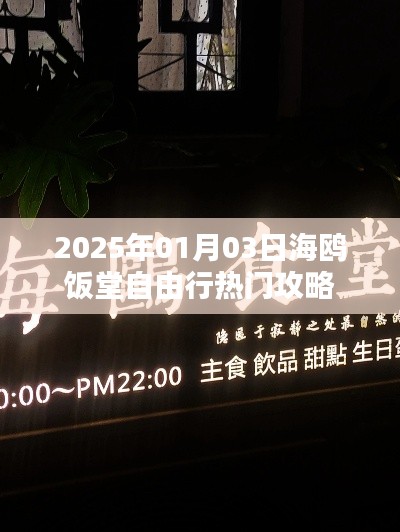 海鸥饭堂自由行指南，热门攻略揭秘