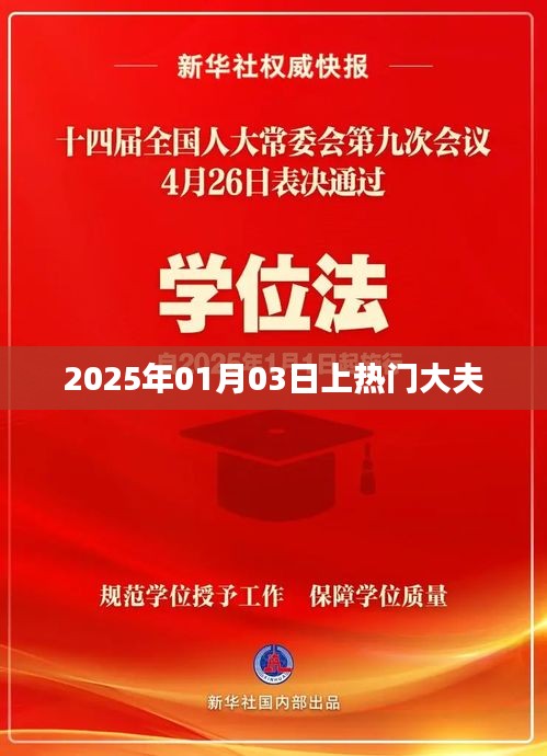热门大夫，2025年1月3日关注度飙升