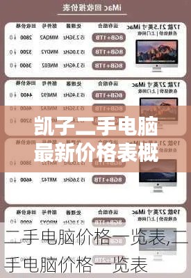 凯子二手电脑最新价格表概览