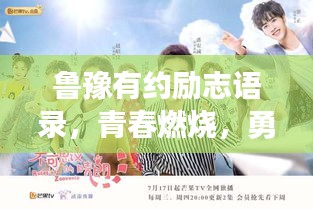 鲁豫有约励志语录，青春燃烧，勇敢追梦之路