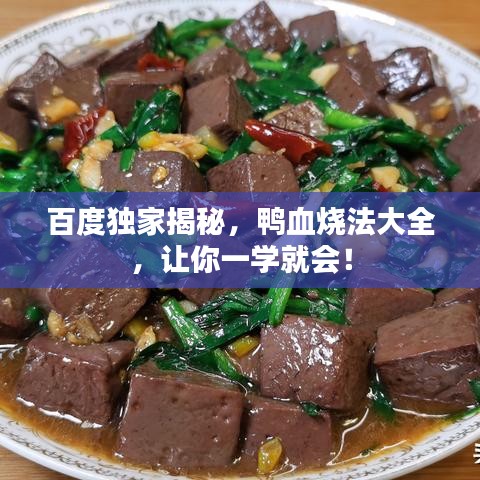 百度独家揭秘，鸭血烧法大全，让你一学就会！