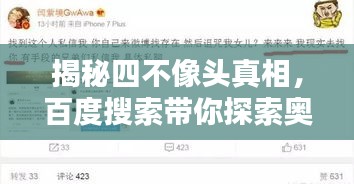 揭秘四不像头真相，百度搜索带你探索奥秘