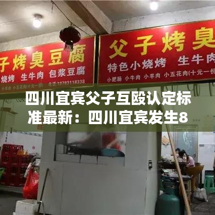 四川宜宾父子互殴认定标准最新：四川宜宾发生8人斗殴 