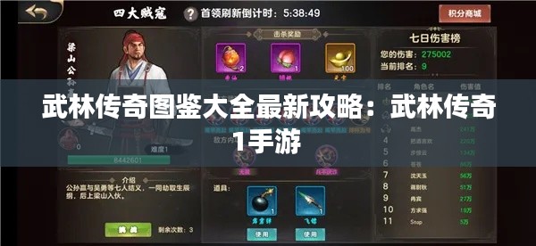 武林传奇图鉴大全最新攻略：武林传奇1手游 