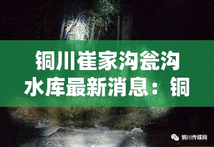 铜川崔家沟瓮沟水库最新消息：铜川崔家沟灾害治理 