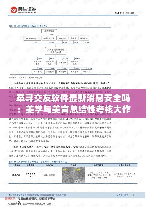牵寻交友软件最新消息安全吗：美学与美育总结性考核大作业 