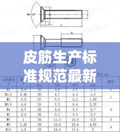 皮筋生产标准规范最新：皮筋的规格型号 