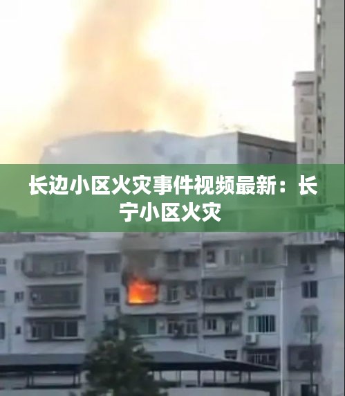 长边小区火灾事件视频最新：长宁小区火灾 