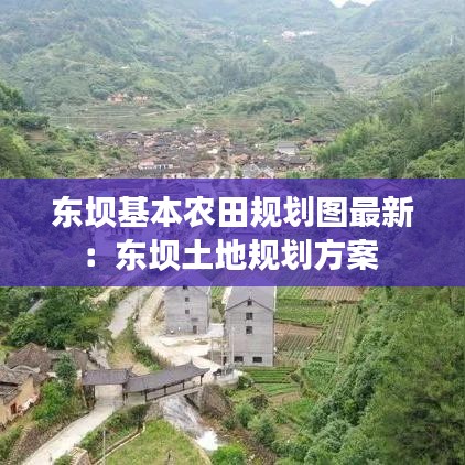 东坝基本农田规划图最新：东坝土地规划方案 