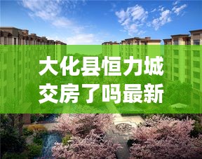 大化县恒力城交房了吗最新消息：大化恒刚房地产开发有限公司 