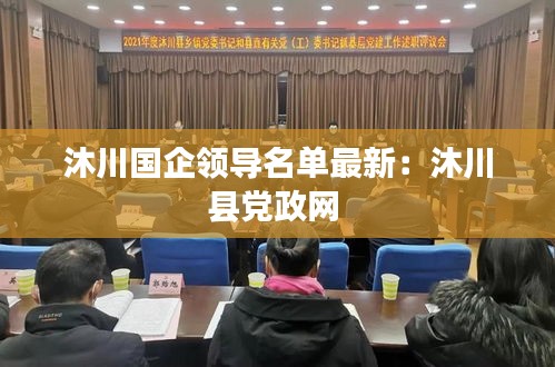 沐川国企领导名单最新：沐川县党政网 