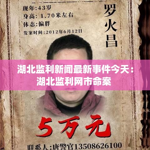 湖北监利新闻最新事件今天：湖北监利网市命案 