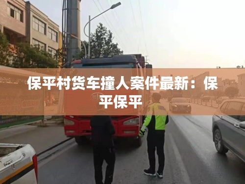 保平村货车撞人案件最新：保平保平 