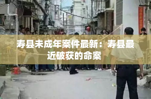 寿县未成年案件最新：寿县最近破获的命案 