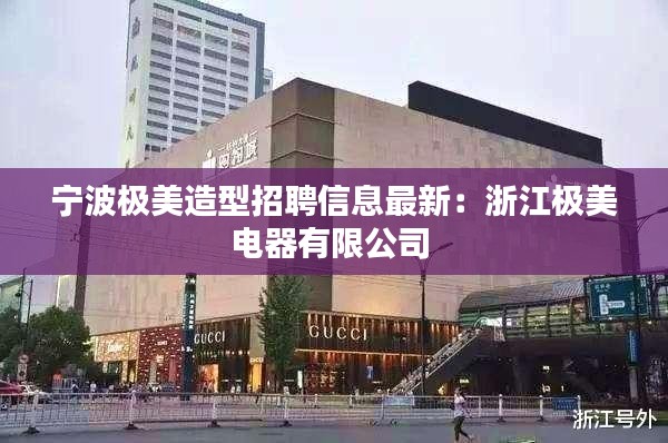 宁波极美造型招聘信息最新：浙江极美电器有限公司 
