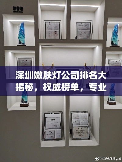 深圳嫩肤灯公司排名大揭秘，权威榜单，专业品质之选！